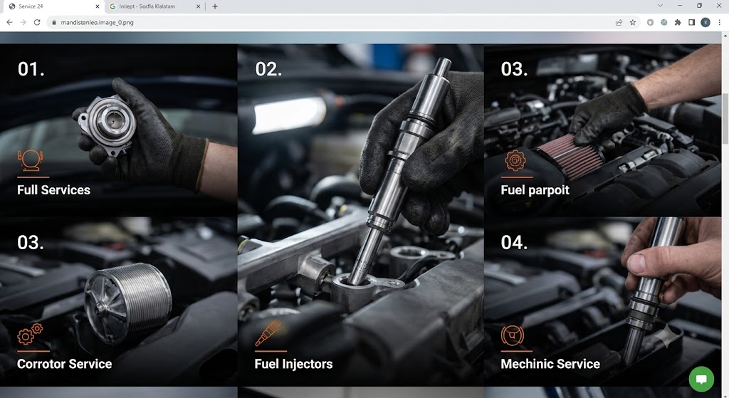 Professional fuel injector cleaning service